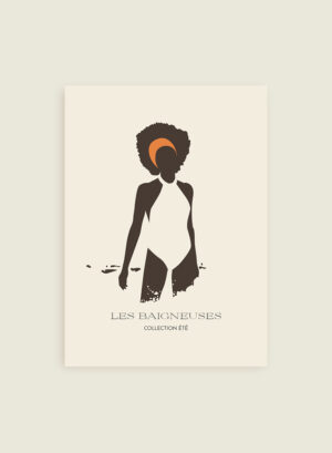 Bandeau de bain orange 4