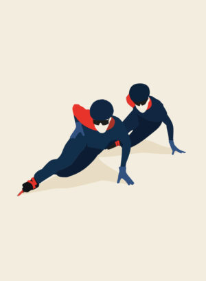 Les Patineurs 1 - JO 2024